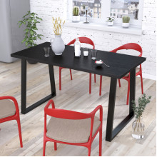 Стол обеденный Титан Loft Design Венге Луизиана