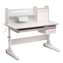 Парта-трансформер для школьника Ginepro Pink Cubby