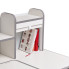 Парта-трансформер для школьника Ginepro Grey Cubby