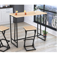 Барный стол BS-125 Loft Design Дуб Борас