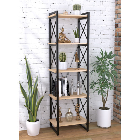 Стеллаж Скиф-5-550 Loft Design Дуб Борас