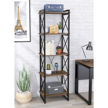 Стеллаж Скиф-5-550 Loft Design Орех Модена