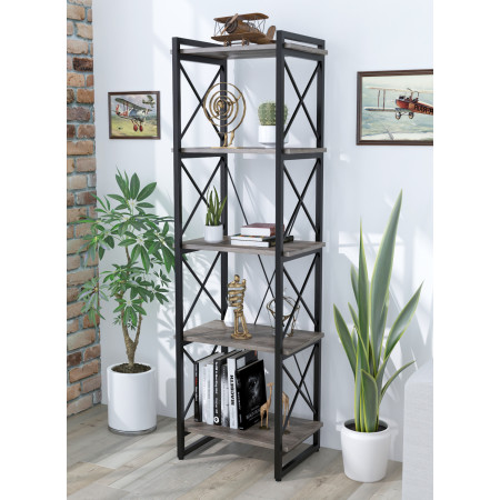 Стеллаж Скиф-5-550 Loft Design Дуб Палена