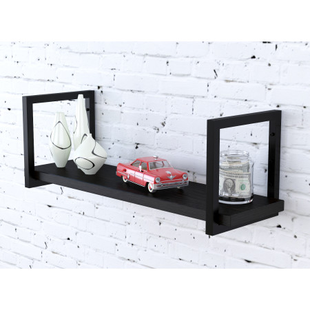Полка PL-1-32 Loft Design Венге Луизиана длина полки 112 см