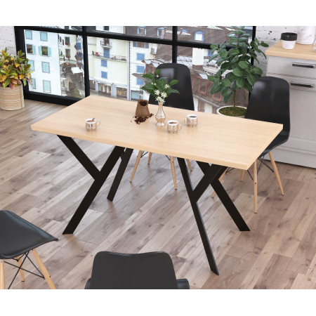 Стол обеденный Ишла Loft Design Дуб Борас