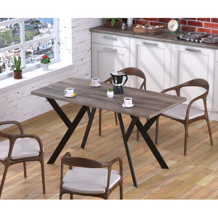 Стол обеденный Ишла Loft Design Дуб Палена