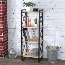 Стеллаж Скиф-4-550 Loft Design Дуб Борас