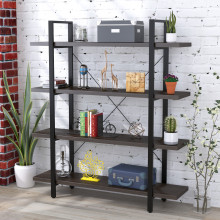 Стеллаж Сингл-4-135 Loft Design Венге Корсика