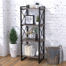 Стеллаж Скиф-4-550 Loft Design Дуб Палена