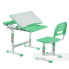 Комплект парта и стульчик FunDesk Cantare Green