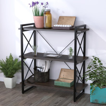 Стеллаж Скиф-3-920 Loft Design Венге Корсика