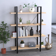 Стеллаж Сингл-4 Loft Design Дуб Борас