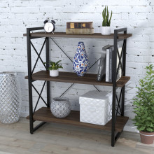 Стеллаж Скиф-3-920 Loft Design Орех Модена