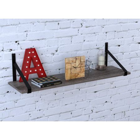 Полка PL-3-18 Loft Design Дуб Палена длина полки 112 см