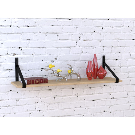 Полка PL-3-18 Loft Design Дуб Борас длина полки 112 см