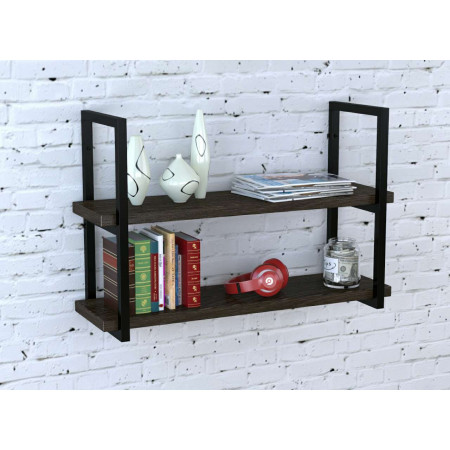 Полка PL-2-32 Loft Design Венге Корсика длина полки 112 см
