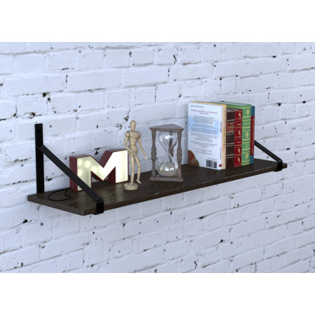 Полка PL-3-18 Loft Design Венге Корсика длина полки 92 см