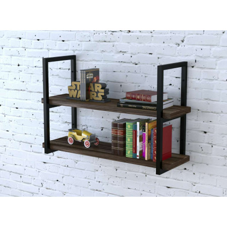 Полка PL-2-32 Loft Design Орех Модена длина полки 112 см