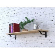 Полка PL-6-18 Loft Design Дуб Борас длина полки 112 см