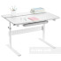 Парта-трансформер для школьника Colore Grey + полка для книг SS16 W Grey FunDesk
