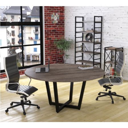 Стол для переговоров D-1600 Loft design Дуб Палена