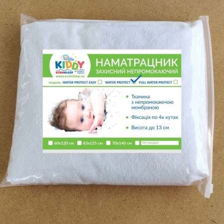 Наматрасник на детские матрасы Water protest easy