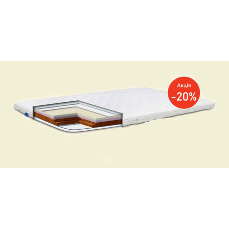 Детский ортопедический матрас Kiddy Mega Latex-Cocos  60х120 Eurosleep
